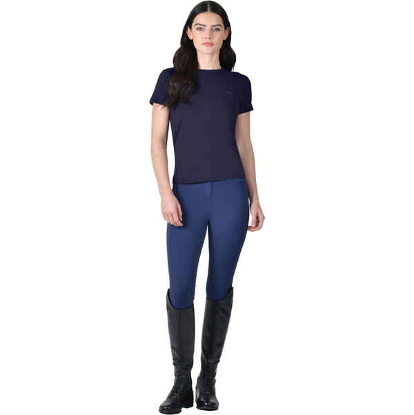 2026 WeatherBeeta Womens Relaxed Copper UV Short Sleeve Tee 1031199013 - Navy